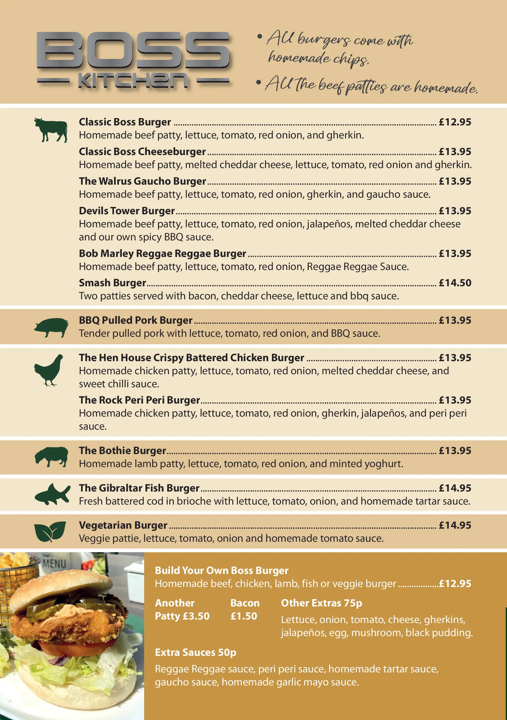 The fourth page of The Hendrix menu