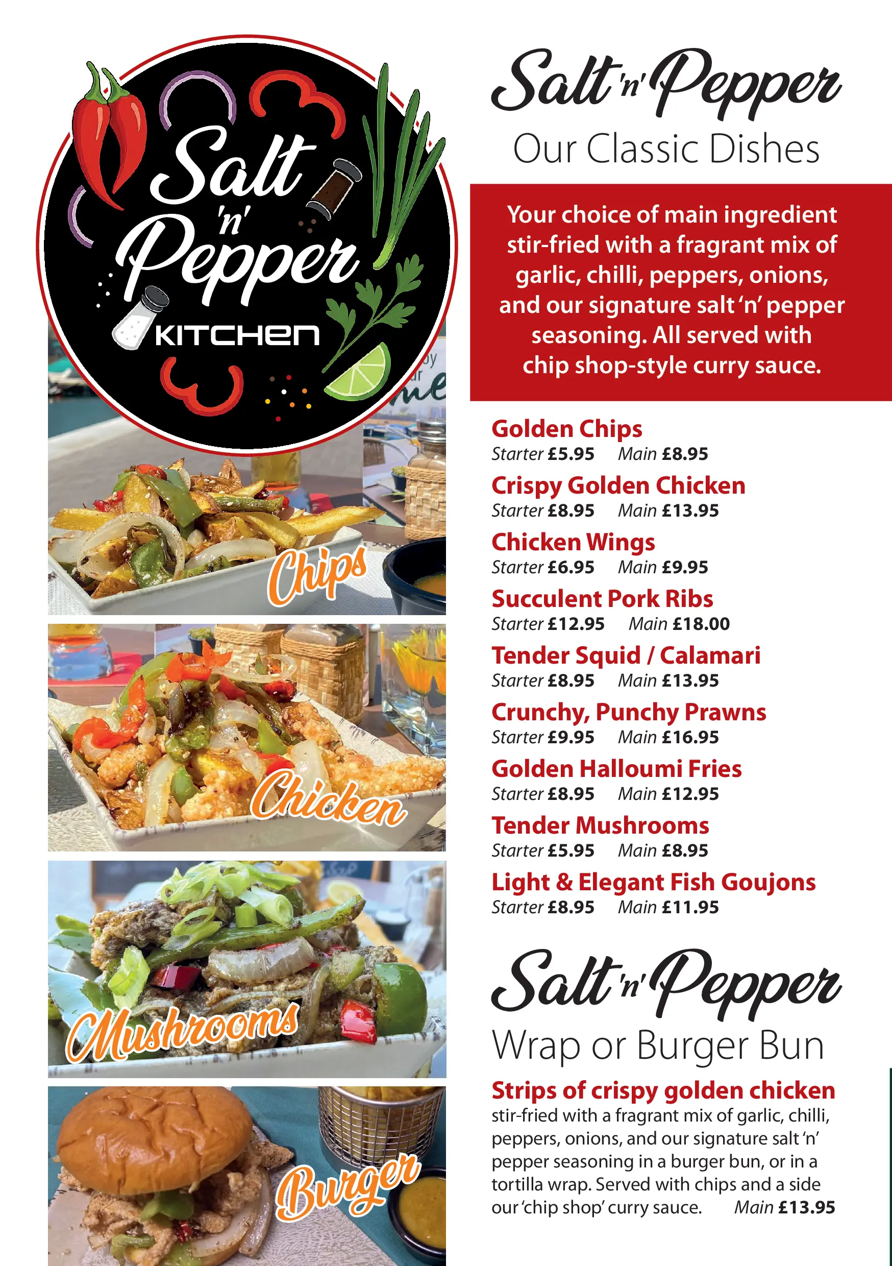 The sixth page of The Hendrix menu