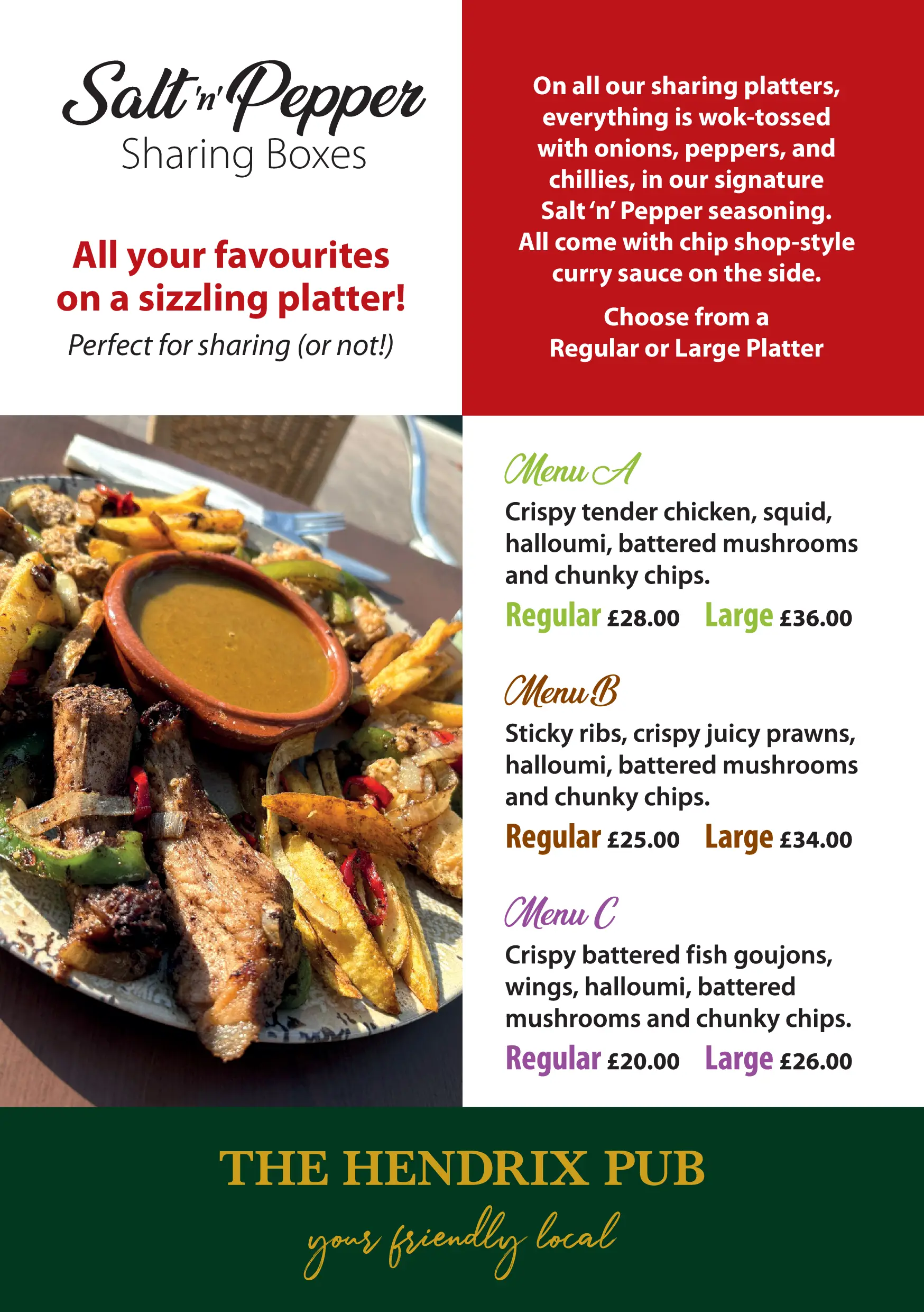 The seventh page of The Hendrix menu