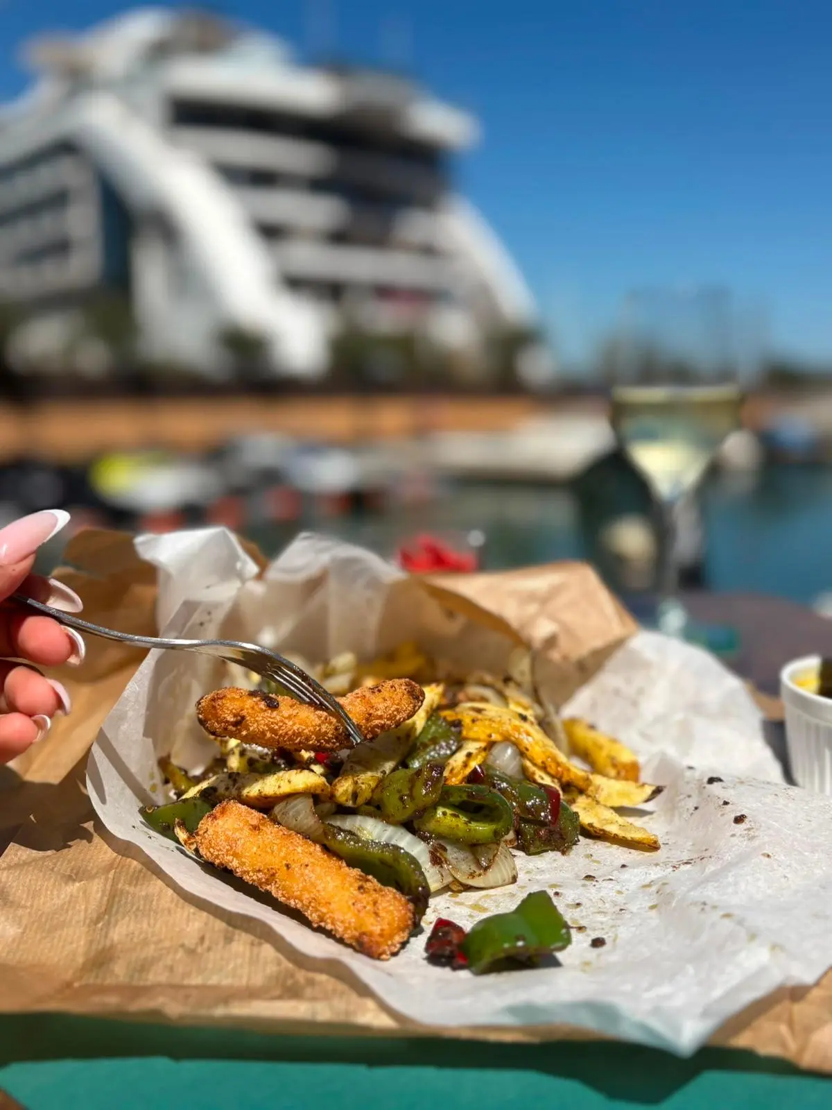Salt n' pepper halloumi fries from The Salt n' Pepper Kitchen at The Hendrix